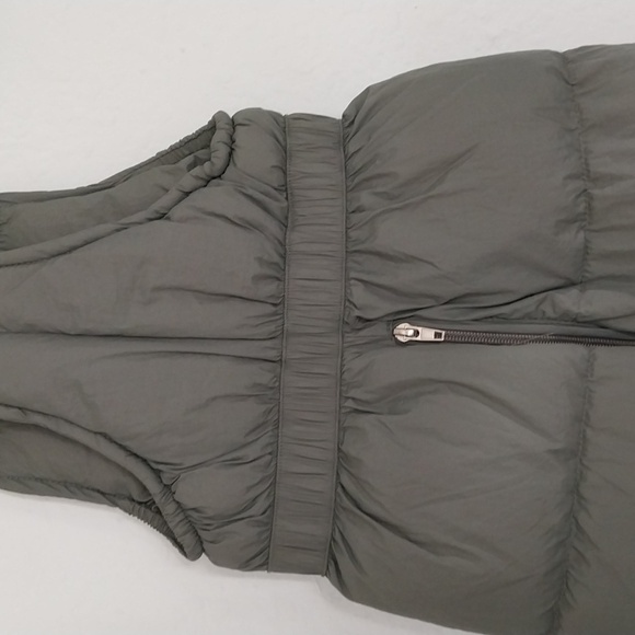 Snow Bib Overall One Piece Olive Green Tot Snow Suit Needs Measured Tags Off - Picture 6 of 9